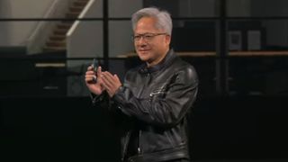 Nvidia CEO Jensen Huang at Computex 2025